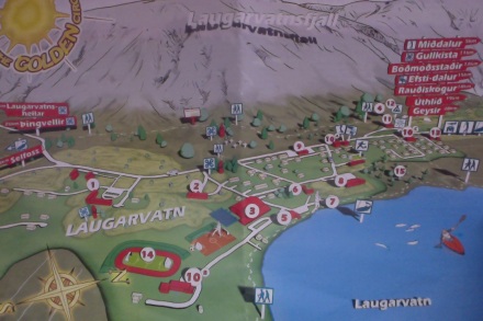 Laugarvatn Tourist Map